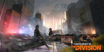 Картинка аниме город +улицы +здания baka-mh6516620 tom clancy's the division