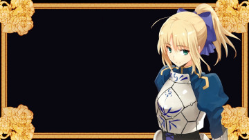 Картинка аниме fate stay+night saber stay night