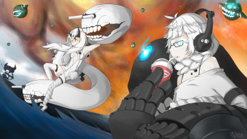 Картинка аниме kantai+collection tagme artist supply depot hime kantai collection