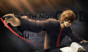 Картинка аниме death+note noctiscinema yagami light death note