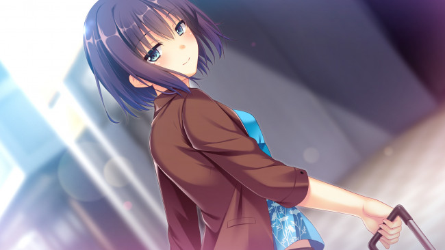 Обои картинки фото аниме, unknown,  другое, otogi, yougi, k-ko, shinozuka, emi, jk, trouble, mains