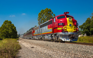 Картинка техника поезда состав локомотив