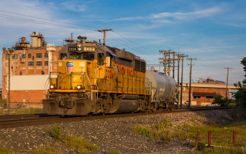 Картинка техника поезда состав локомотив