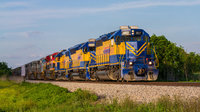 Обои картинки фото техника, поезда, состав, локомотив