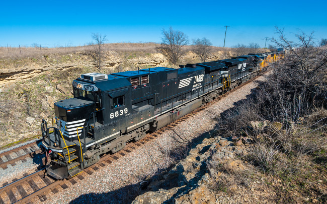 Обои картинки фото техника, поезда, локомотив, состав