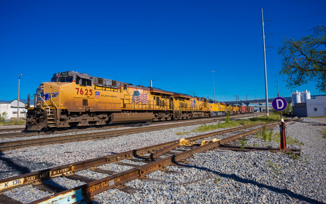 Обои картинки фото техника, поезда, состав, локомотив