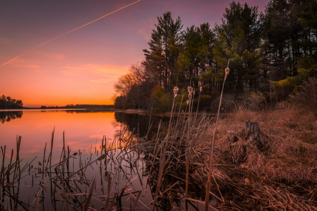 Обои картинки фото природа, реки, озера, рассвет