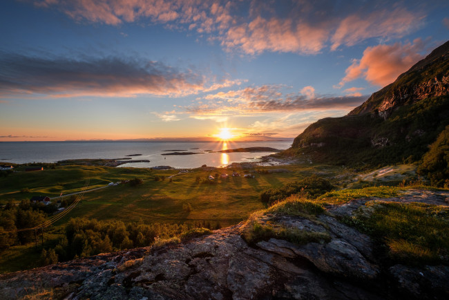 Обои картинки фото природа, восходы, закаты, рассвет