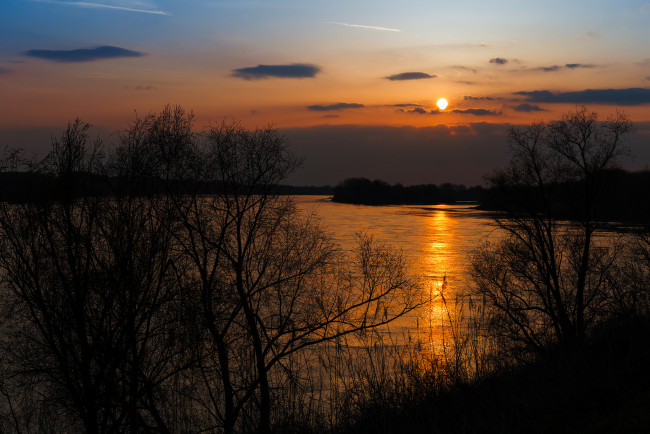 Обои картинки фото природа, восходы, закаты, рассвет