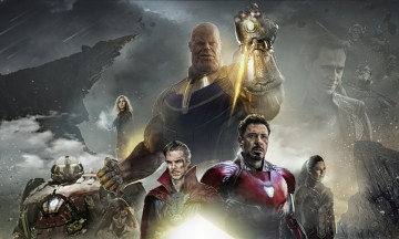 Картинка мстители+война+бесконечности+ 2018 кино+фильмы avengers +infinity+war poster fan made infinity war movies фэнтези фантастика постер мстители война бесконечности