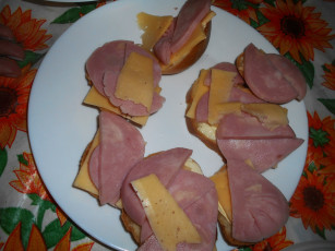 Картинка еда бутерброды +гамбургеры +канапе хлеб колбаса сыр