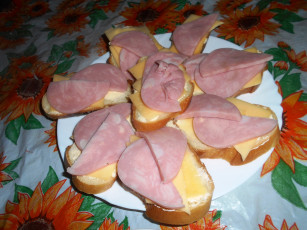 Картинка еда бутерброды +гамбургеры +канапе хлеб колбаса сыр