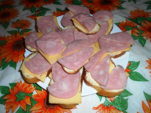 Картинка еда бутерброды +гамбургеры +канапе хлеб колбаса сыр