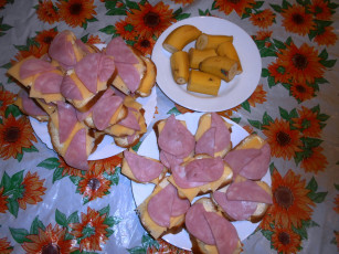 Картинка еда бутерброды +гамбургеры +канапе вафли хлеб колбаса сыр