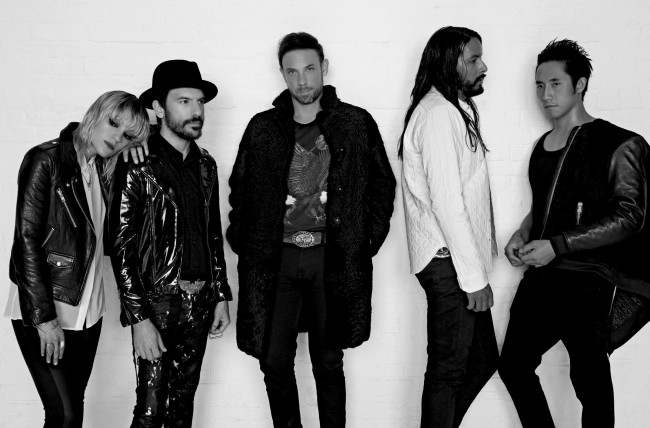 Обои картинки фото the airborne toxic event, музыка, группа