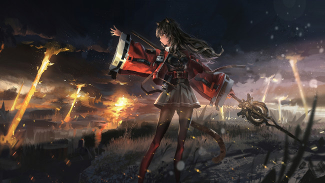 Обои картинки фото аниме, arknights