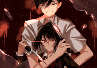 Картинка аниме yandere+simulator yandere simulator