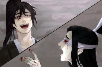 Картинка аниме mo+dao+zu+shi сюэ ян сяо синчень кровь