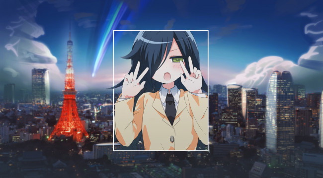 Обои картинки фото аниме, watashi ga motenai no wa dou kangaetemo omaera ga warui, не, моя, вина, что, я, популярна