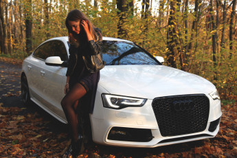Картинка девушка+и+авто автомобили -авто+с+девушками девушка женщина шатенка темноволосая сексуальная модель звезда позирует разная обувь верхняя стильная одежда нижнее эротическое бельё трусы лифчик колготки чулки аксессуары макияж и множество элементов на фотографии