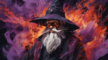 Картинка фэнтези маги +волшебники нейросети графика нейроарт ai art нейронные сети рисунки нейро искусство нейрографика graphics neuroart neural networks drawings neuro neurography