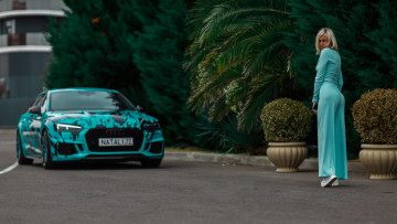 Картинка автомобили -авто+с+девушками audi a5