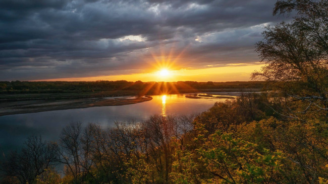 Обои картинки фото saskatoon, saskatchewan, природа, восходы, закаты