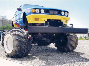 Картинка bmw 520 tuning автомобили