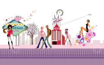 обоя векторная, графика