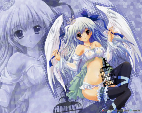 Картинка аниме angels demons