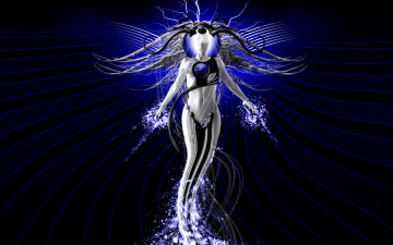 Картинка 3д графика creatures существа