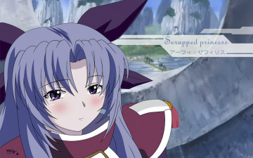 обоя аниме, scrapped, princess