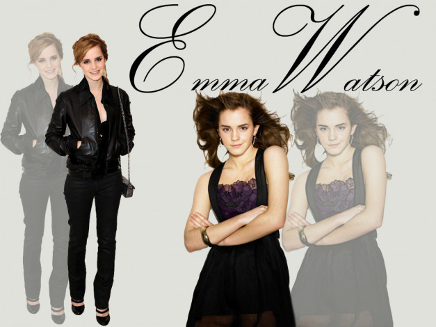 Обои картинки фото Emma Watson, девушки