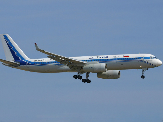 Обои картинки фото 011, сибирь, авиация, пассажирские, самолёты