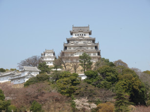 Картинка города замки Японии