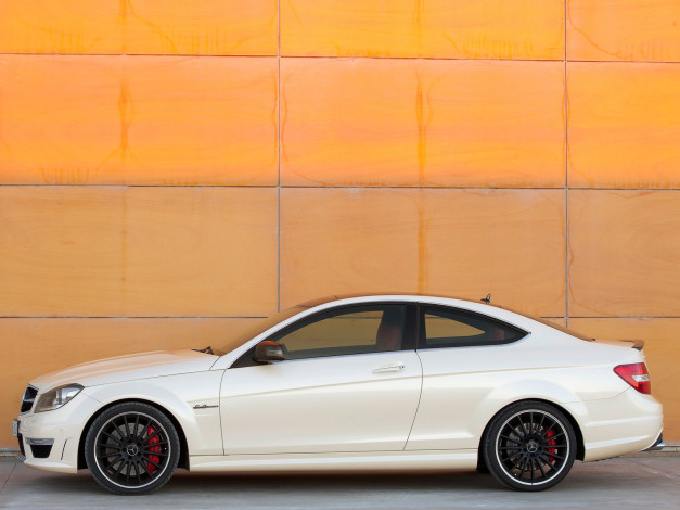 Обои картинки фото автомобили, mercedes, benz, c63, amg