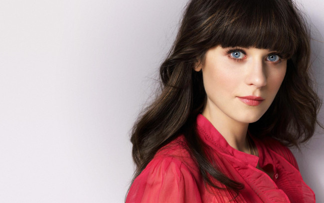 Обои картинки фото Zooey Deschanel, девушки