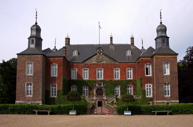 Обои картинки фото города, дворцы, замки, крепости, castle, hillenraad, нидерланды