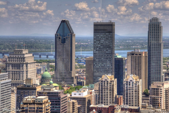 Обои картинки фото монреаль, города, панорамы, канада