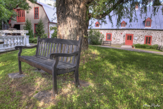 Обои картинки фото разное, сооружения, постройки, скамейка