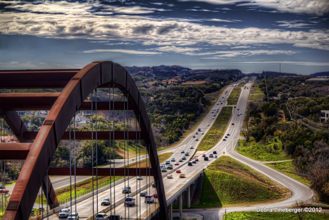 Обои картинки фото города, мосты, austin, texas
