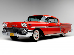 Картинка chevrolet bel air impala e58 `1958 автомобили auto