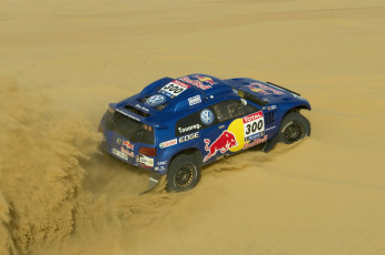Картинка 2010 volkswagen race touareg спорт авторалли