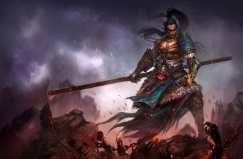 Картинка фэнтези демоны посох