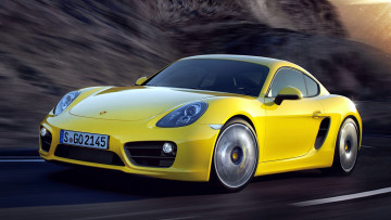 Картинка porsche cayman автомобили элитные германия спортивные