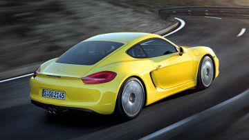 Картинка porsche cayman автомобили германия спортивные элитные
