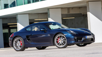 Картинка porsche cayman автомобили германия спортивные элитные