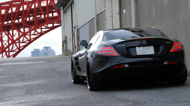 Обои картинки фото mercedes, slr, автомобили, benz, германия, daimler, ag