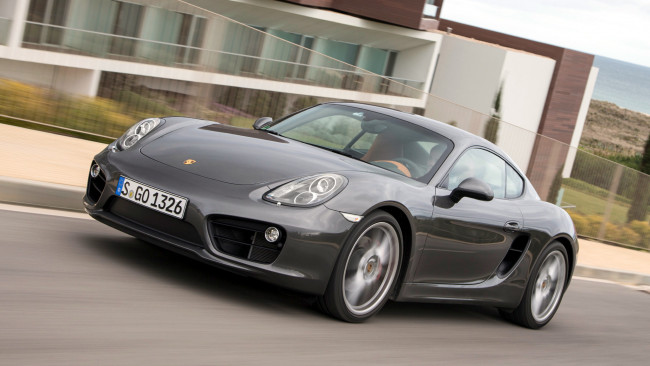 Обои картинки фото porsche, cayman, автомобили, германия, элитные, спортивные