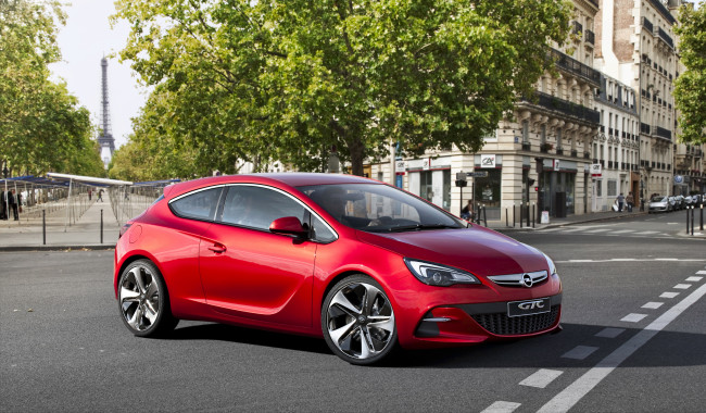Обои картинки фото 2010, opel, gtc, автомобили